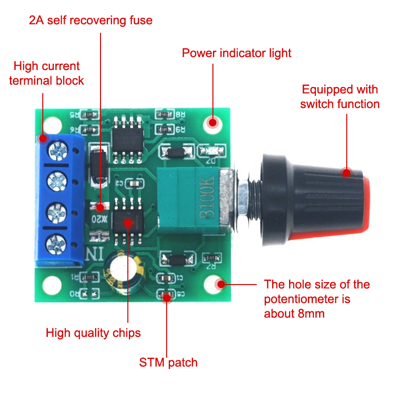 1Pcs Adjustable Speed DC Motor - Home Improvements 评论和价格