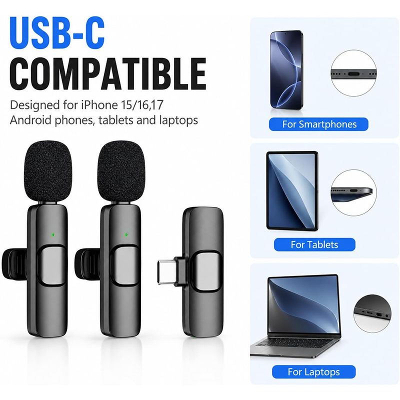 Wireless Lavalier Microphone F - Home Improvements 评论和价格
