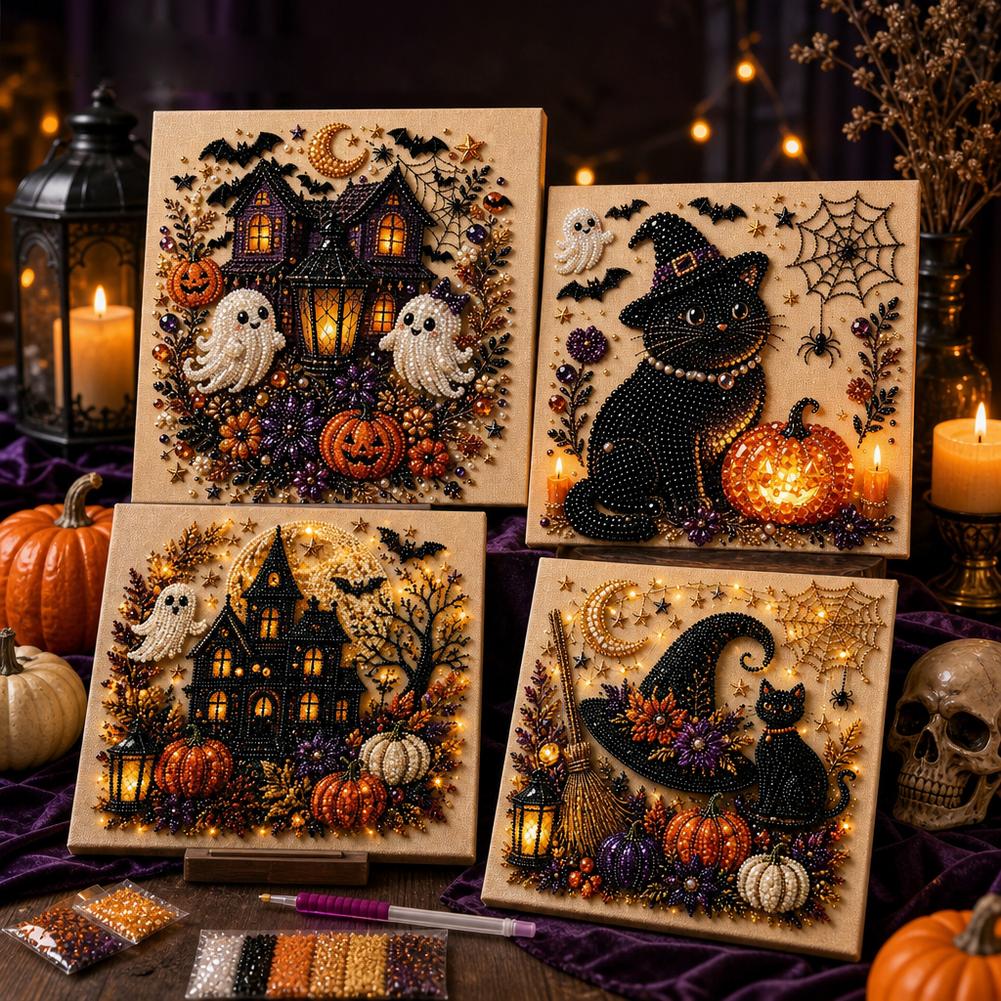 Halloween Ghost & Pumpkin 3D P - Home Improvement Diy 评论和价格