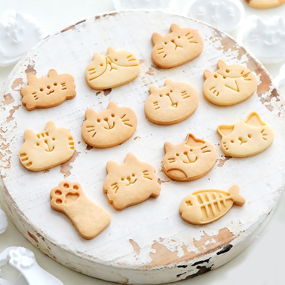 Cute Kitten DIY Stamp Cookie C - Home Improvement Diy 评论和价格
