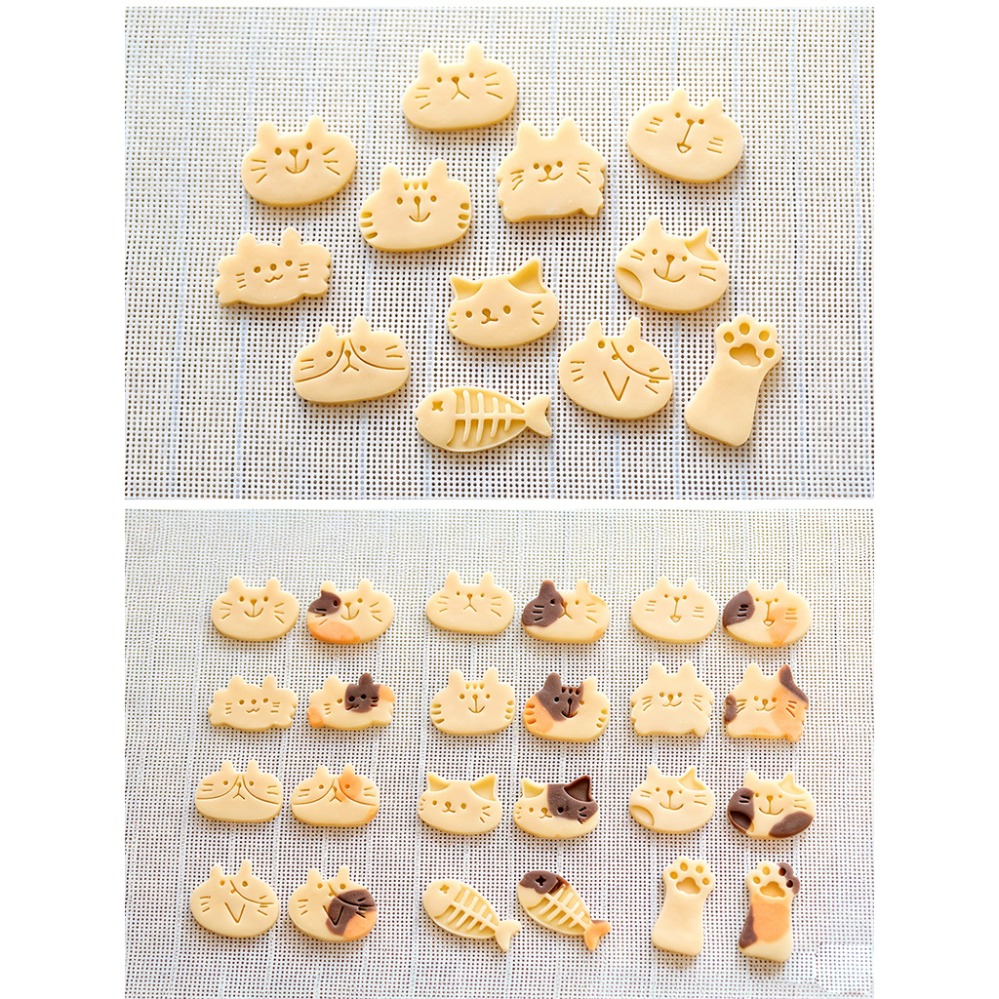 Cute Kitten DIY Stamp Cookie C - Home Improvement Diy 评论和价格