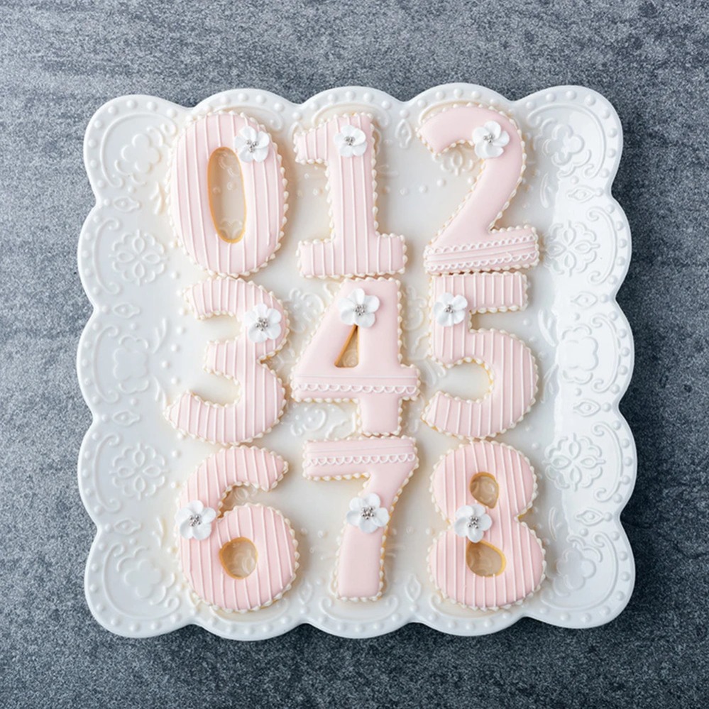 Large Numbers Cookie Cutters B - Home Improvement Diy 评论和价格