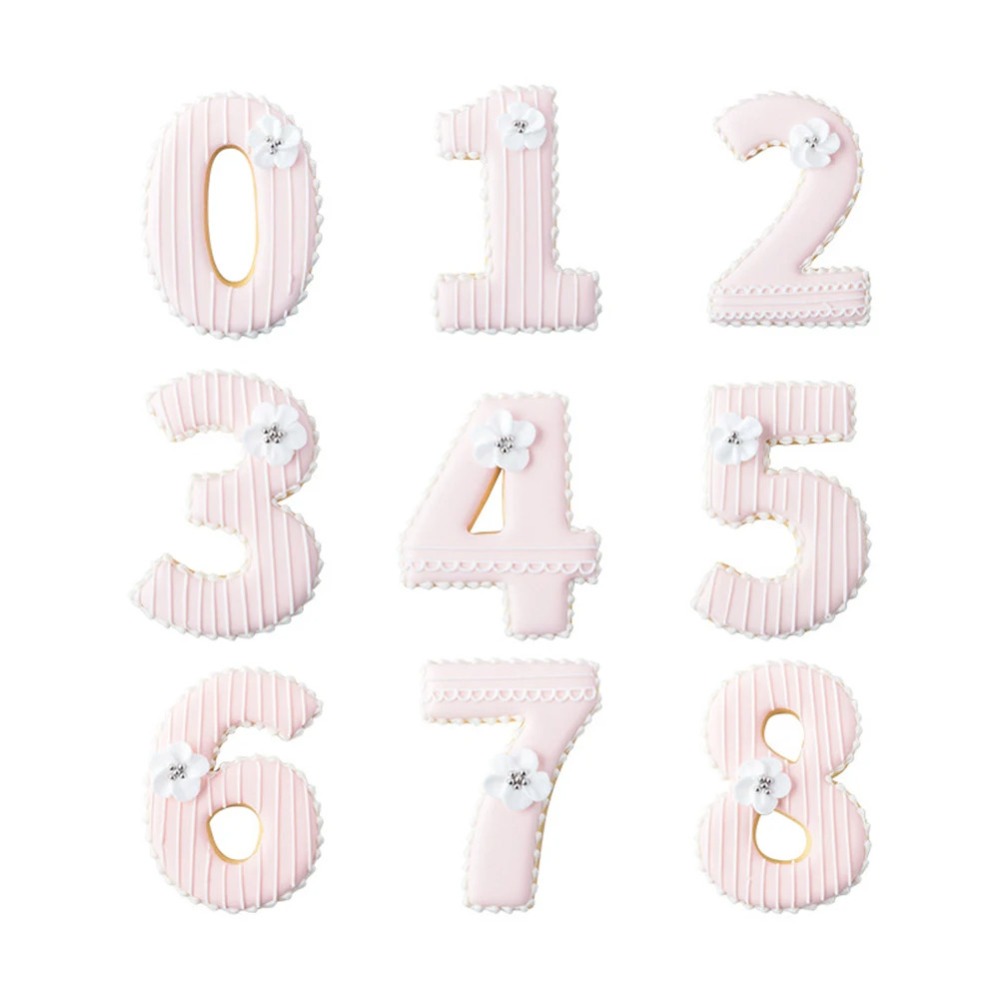 Large Numbers Cookie Cutters B - Home Improvement Diy 评论和价格